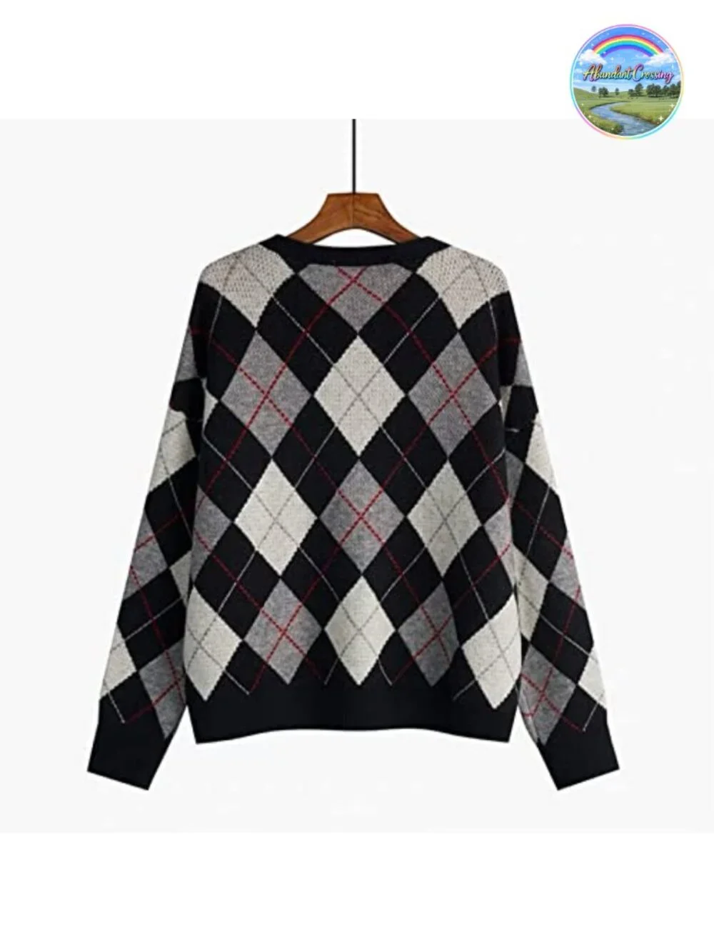 Women's Long Sleeve Cardigan Sweater Knit V Neck Button Y2K Cute Top